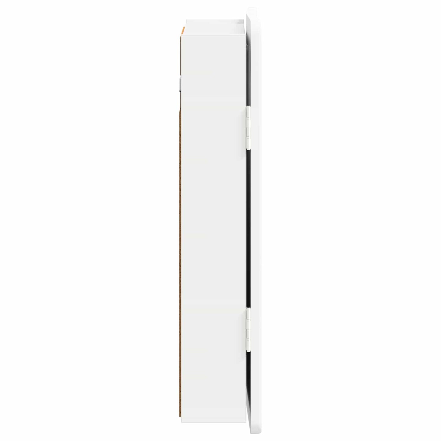 Dartbord Kabinet ZWOLLE Wit 52,5 x 10,5 x 57,5 cm Bewerkt hout