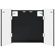 Dartbordkabinet zwart 52,5x10,5x57,5 cm