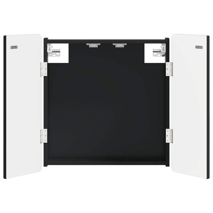 Dartbord Kabinet ZWOLLE Zwart 52,5 x 10,5 x 57,5 cm