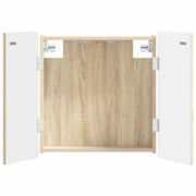 Dartbord kabinet Sonoma eiken 52,5x10,5x57,5 cm