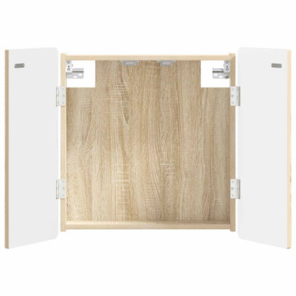 Dartbord Kabinet ZWOLLE Sonoma Eiken 52,5 x 10,5 x 57,5 cm