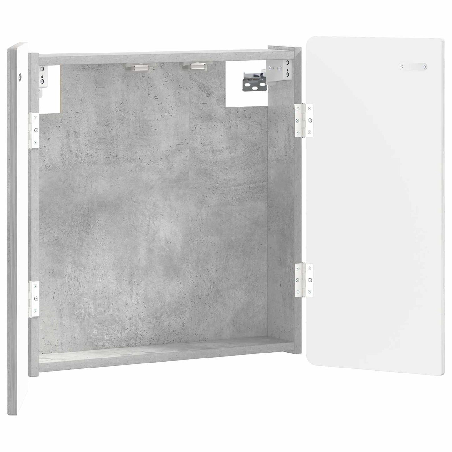 Dartbord Kabinet ZWOLLE Betongrijs 52,5 x 10,5 x 57,5 cm