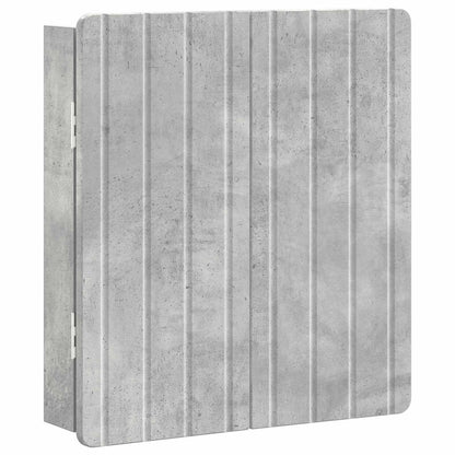 Dartbord Kabinet ZWOLLE Betongrijs 52,5 x 10,5 x 57,5 cm