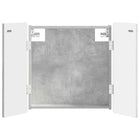 Dartbord kabinet 52,5x10,5x57,5 cm betongrijs