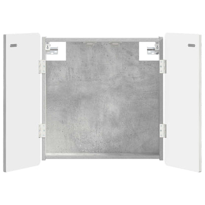 Dartbord Kabinet ZWOLLE Betongrijs 52,5 x 10,5 x 57,5 cm