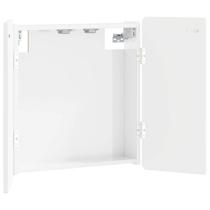 Dartbord Kabinet ZWOLLE Hoogglans Wit 52,5 x 10,5 x 57,5 cm
