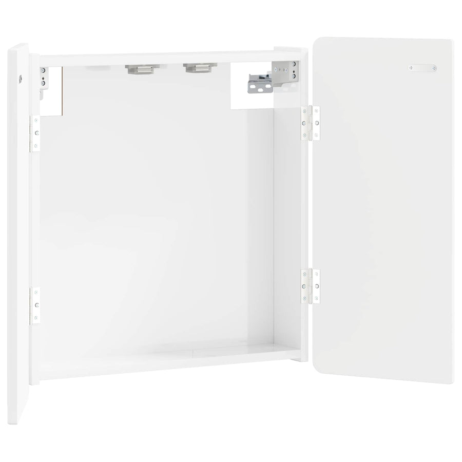 Dartbord Kabinet ZWOLLE Hoogglans Wit 52,5 x 10,5 x 57,5 cm