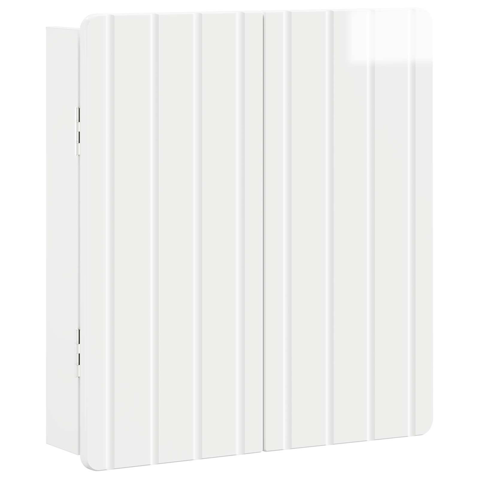 Dartbord Kabinet ZWOLLE Hoogglans Wit 52,5 x 10,5 x 57,5 cm
