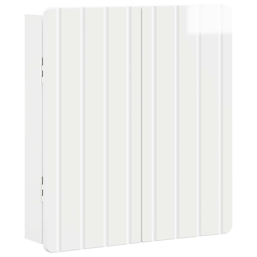 Dartbord Kabinet ZWOLLE Hoogglans Wit 52,5 x 10,5 x 57,5 cm