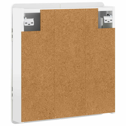 Dartbord Kabinet ZWOLLE Hoogglans Wit 52,5 x 10,5 x 57,5 cm