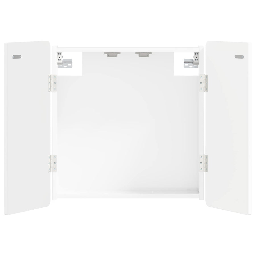 Dartbord Kabinet ZWOLLE Hoogglans Wit 52,5 x 10,5 x 57,5 cm