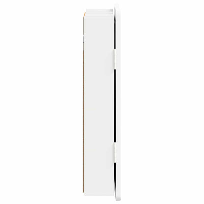 Dartbord Kabinet ZWOLLE Hoogglans Wit 52,5 x 10,5 x 57,5 cm