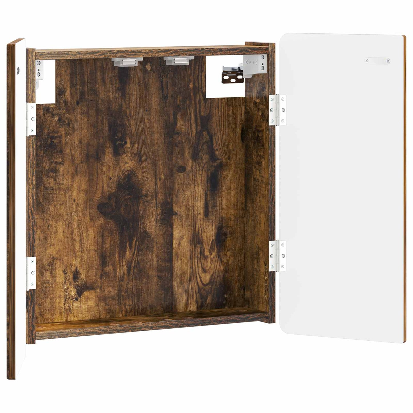 Dartbord Kabinet ZWOLLE Gerookt eiken 52,5 x 10,5 x 57,5 cm