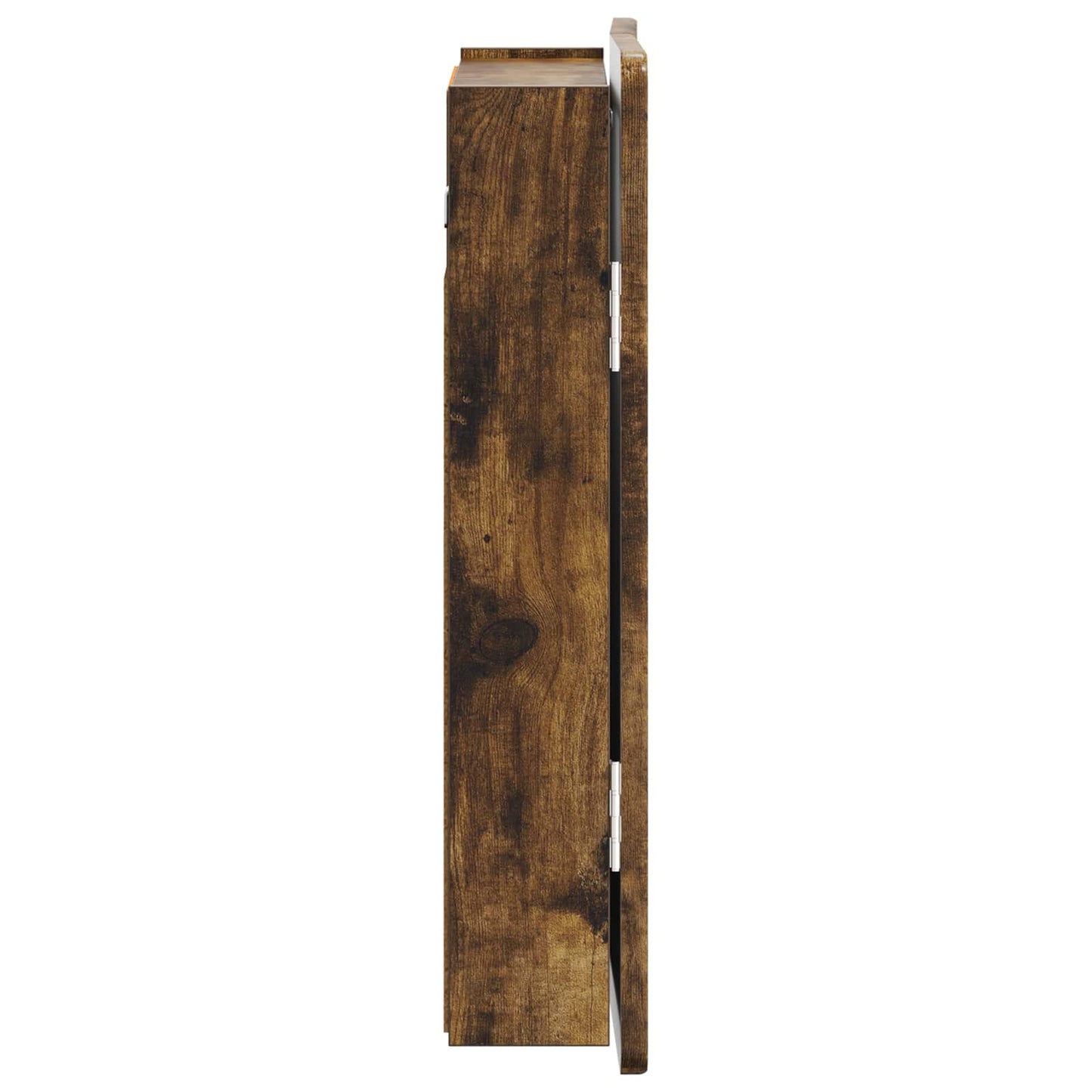 Dartbord Kabinet ZWOLLE Gerookt eiken 52,5 x 10,5 x 57,5 cm