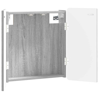 Dartbord Kabinet ZWOLLE Grijs Sonoma 52,5 x 10,5 x 57,5 cm