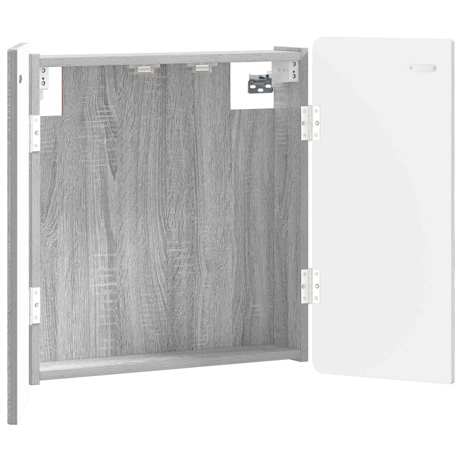Dartbord Kabinet ZWOLLE Grijs Sonoma 52,5 x 10,5 x 57,5 cm