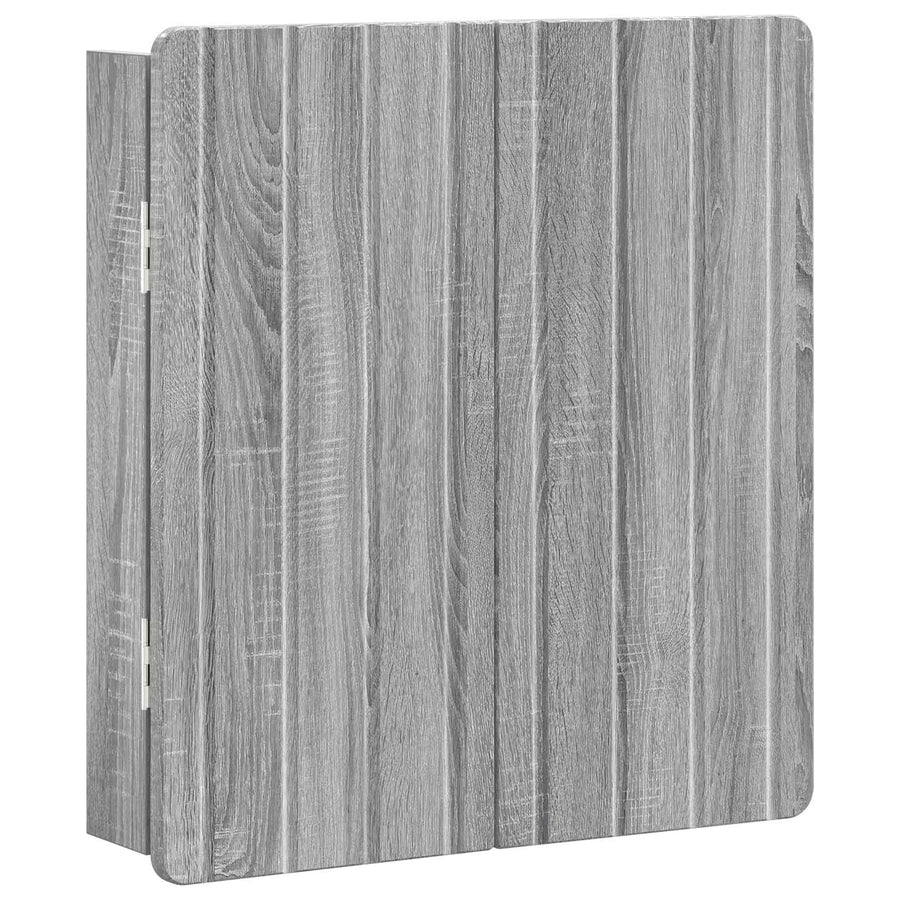Dartbord Kabinet ZWOLLE Grijs Sonoma 52,5 x 10,5 x 57,5 cm