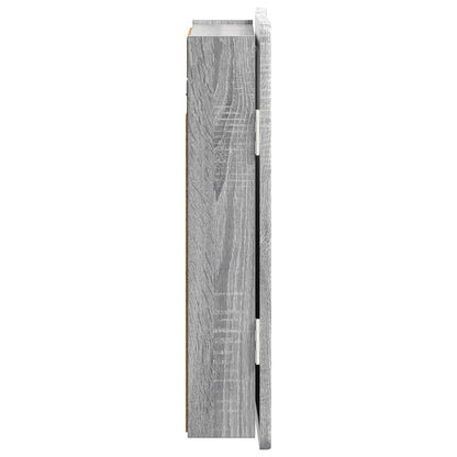 Dartbord Kabinet ZWOLLE Grijs Sonoma 52,5 x 10,5 x 57,5 cm