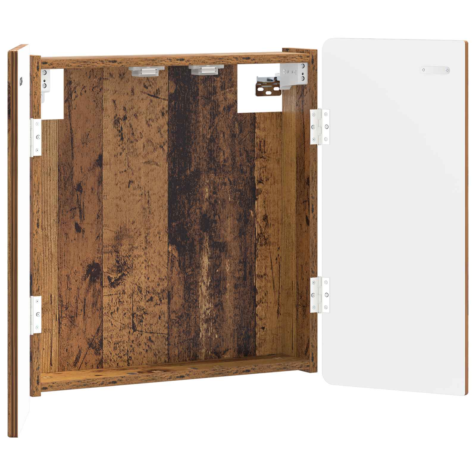 Dartbord Kabinet ZWOLLE Oud hout 52,5 x 10,5 x 57,5 cm