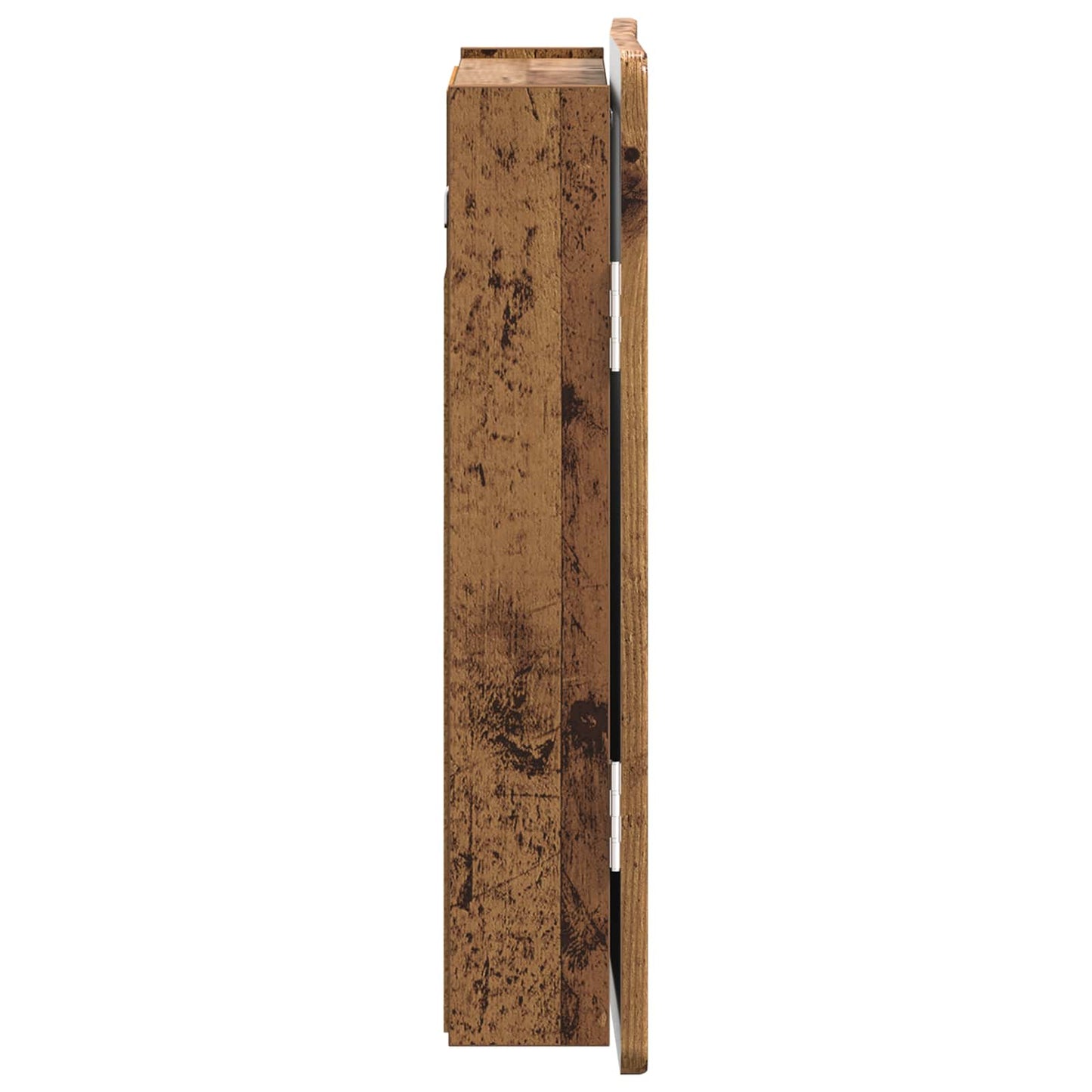 Dartbord Kabinet ZWOLLE Oud hout 52,5 x 10,5 x 57,5 cm