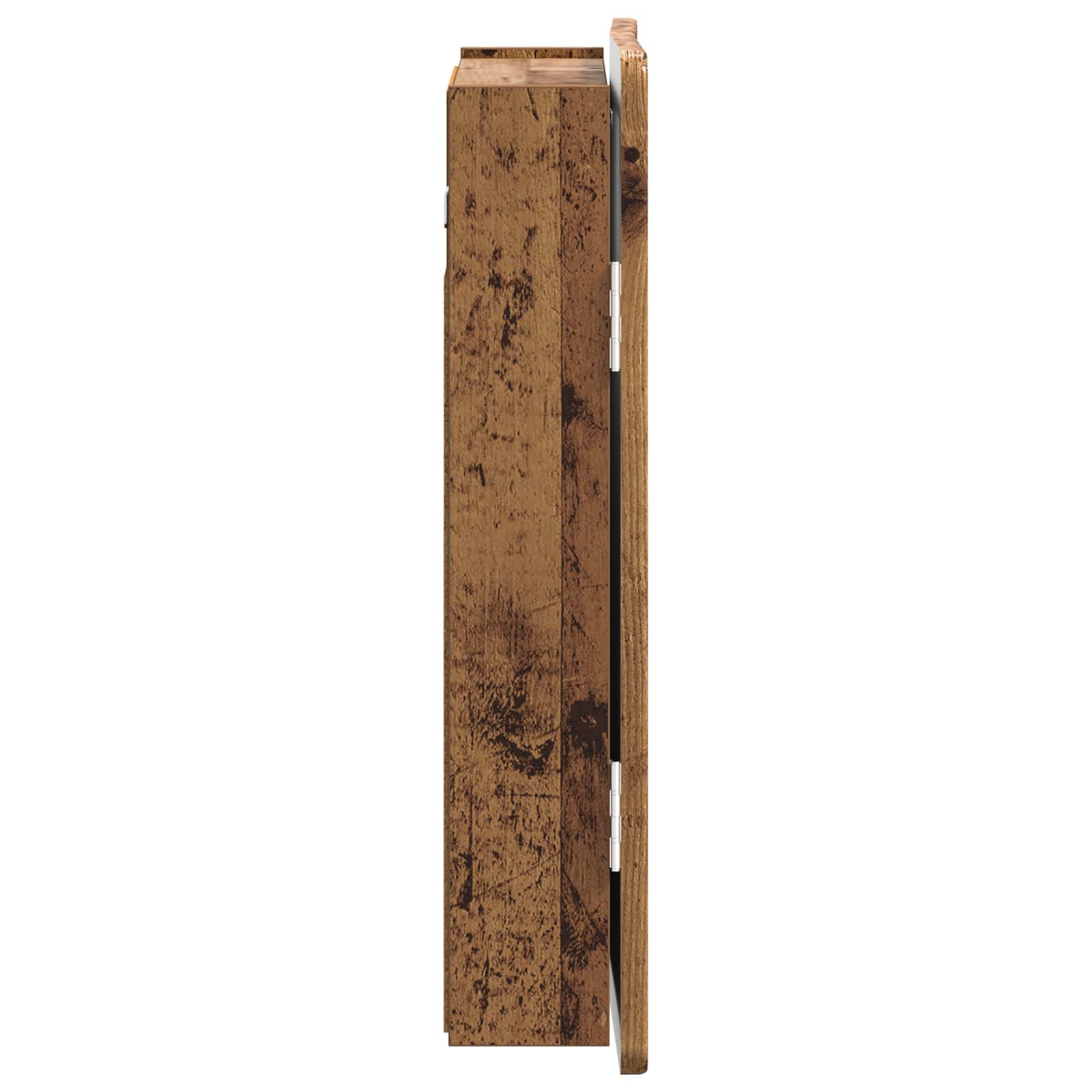 Dartbord Kabinet ZWOLLE Oud hout 52,5 x 10,5 x 57,5 cm