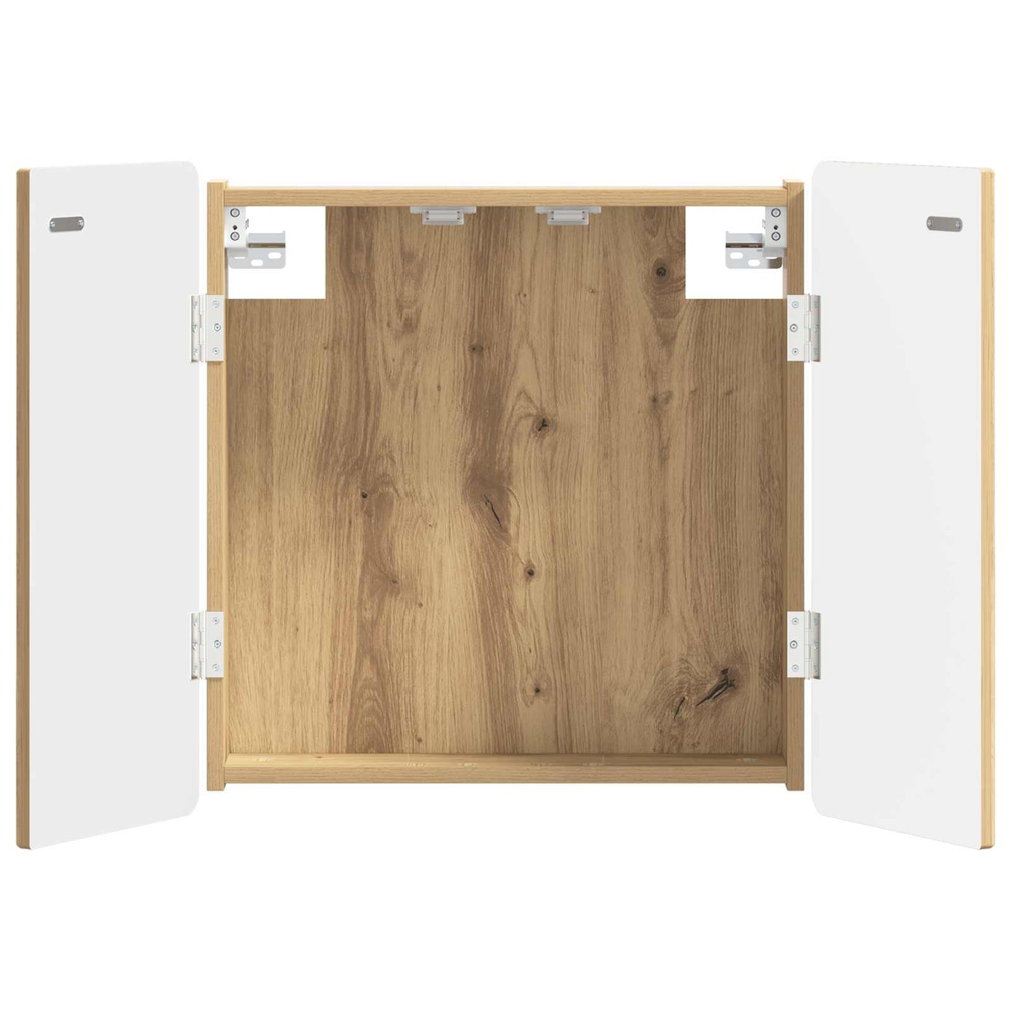 Dartbord Kabinet ZWOLLE Artisanaal eiken 52,5 x 10,5 x 57,5 cm