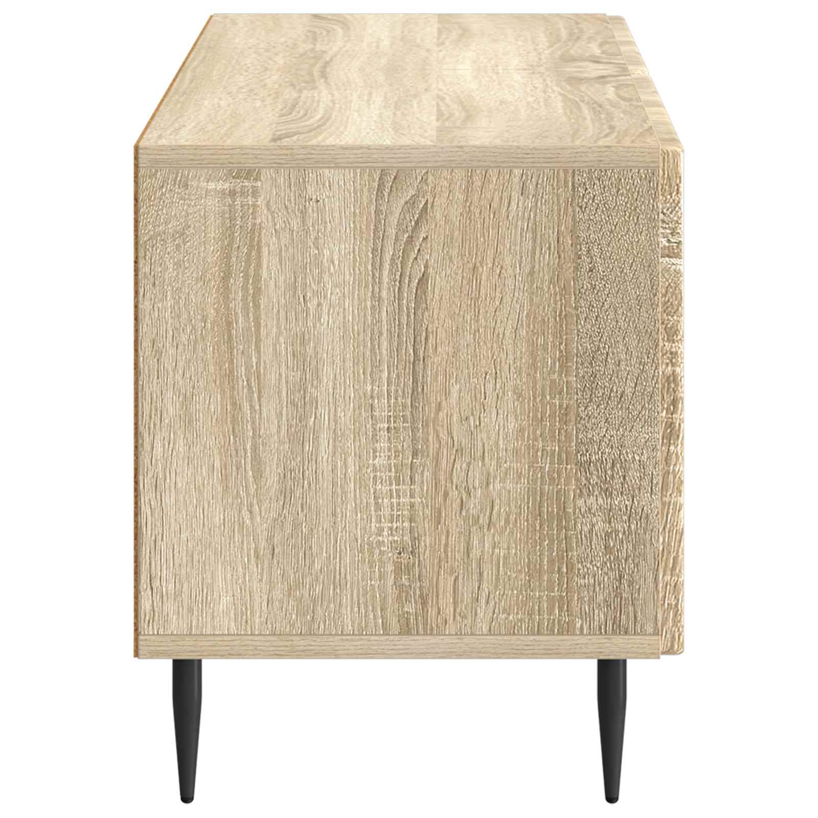 Tv-meubel Sonoma Eiken Bewerkt hout