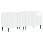 Tv-meubel 49x35x43 cm hoogglans wit