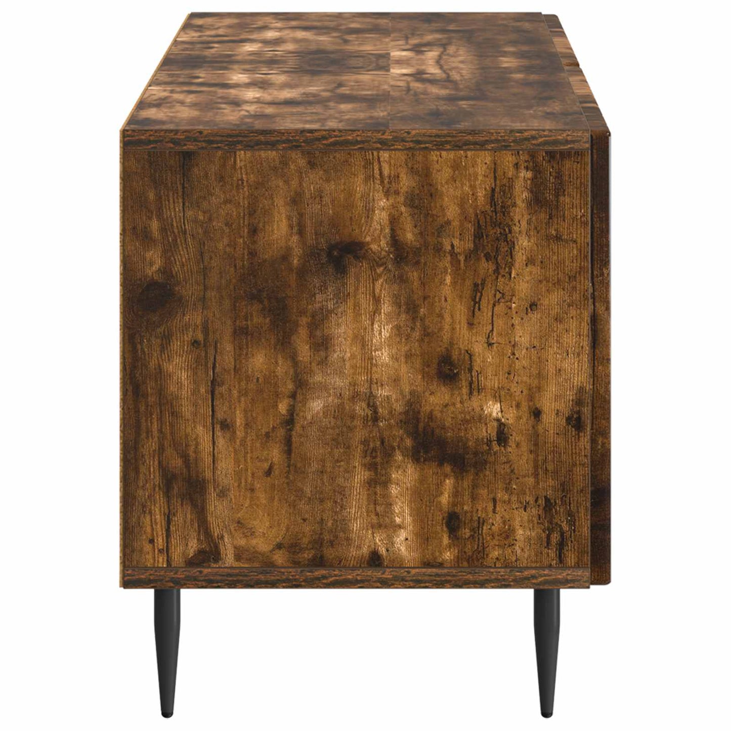 Tv-meubel Gerookt eiken Bewerkt hout