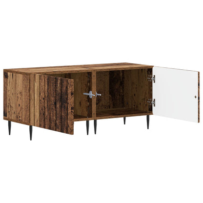Tv-meubel Oud hout Bewerkt hout