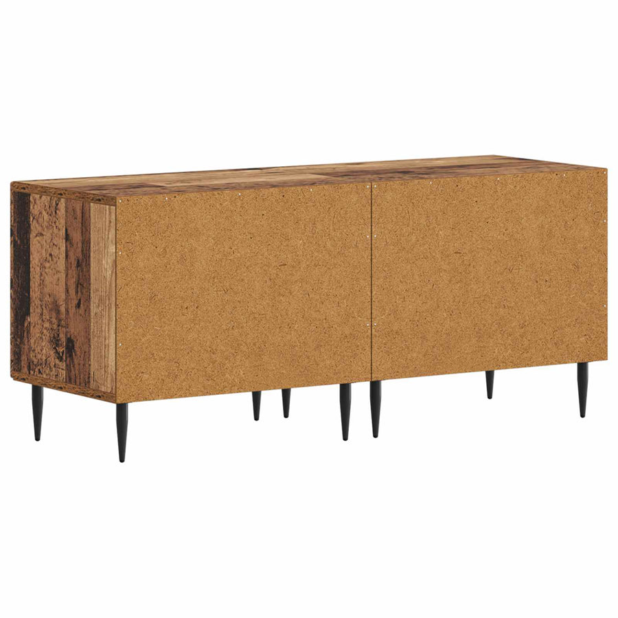 Tv-meubel Oud hout Bewerkt hout