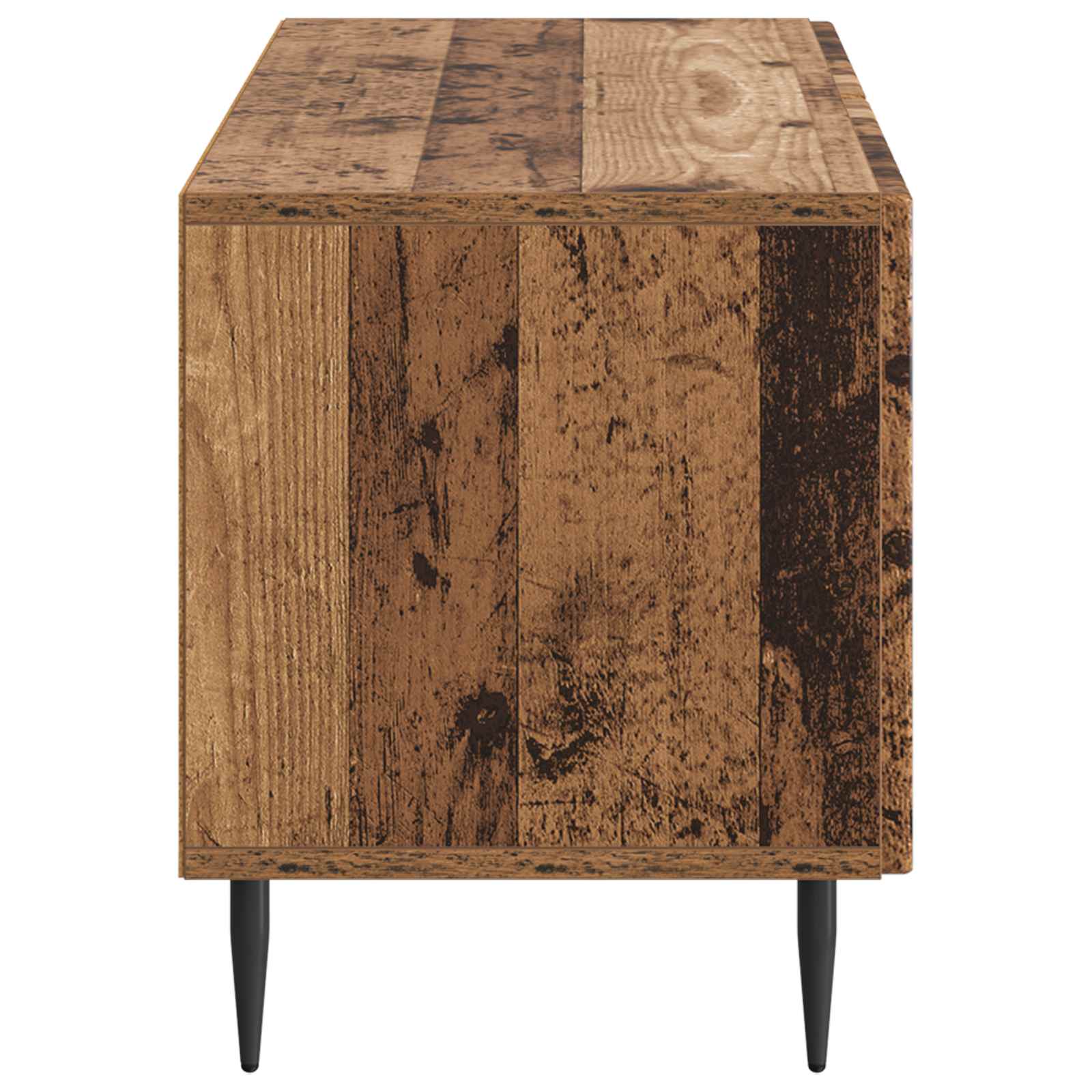 Tv-meubel Oud hout Bewerkt hout