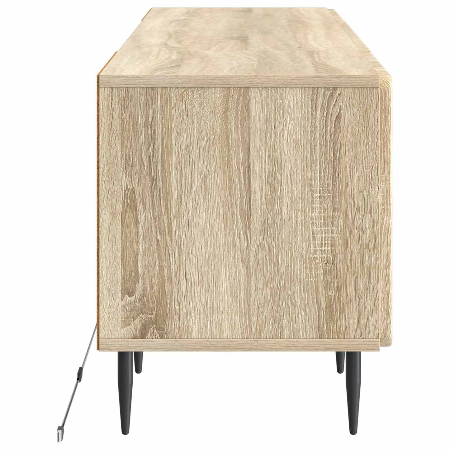 LED tv-meubel Sonoma Eiken Bewerkt hout