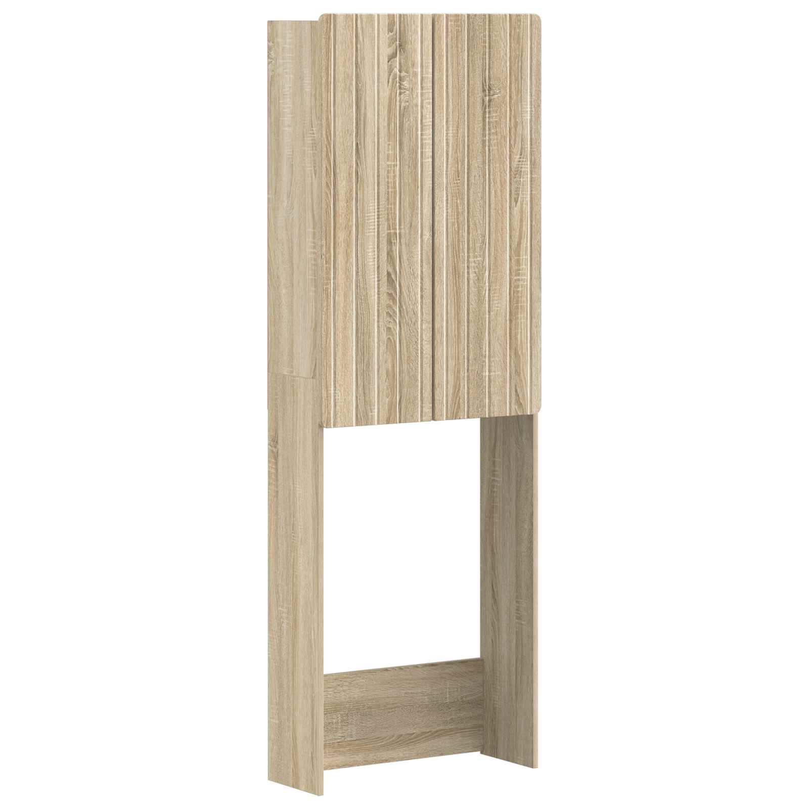 Toiletkast ZWOLLE Sonoma Eiken 66 x 25,5 x 190 cm Bewerkt hout