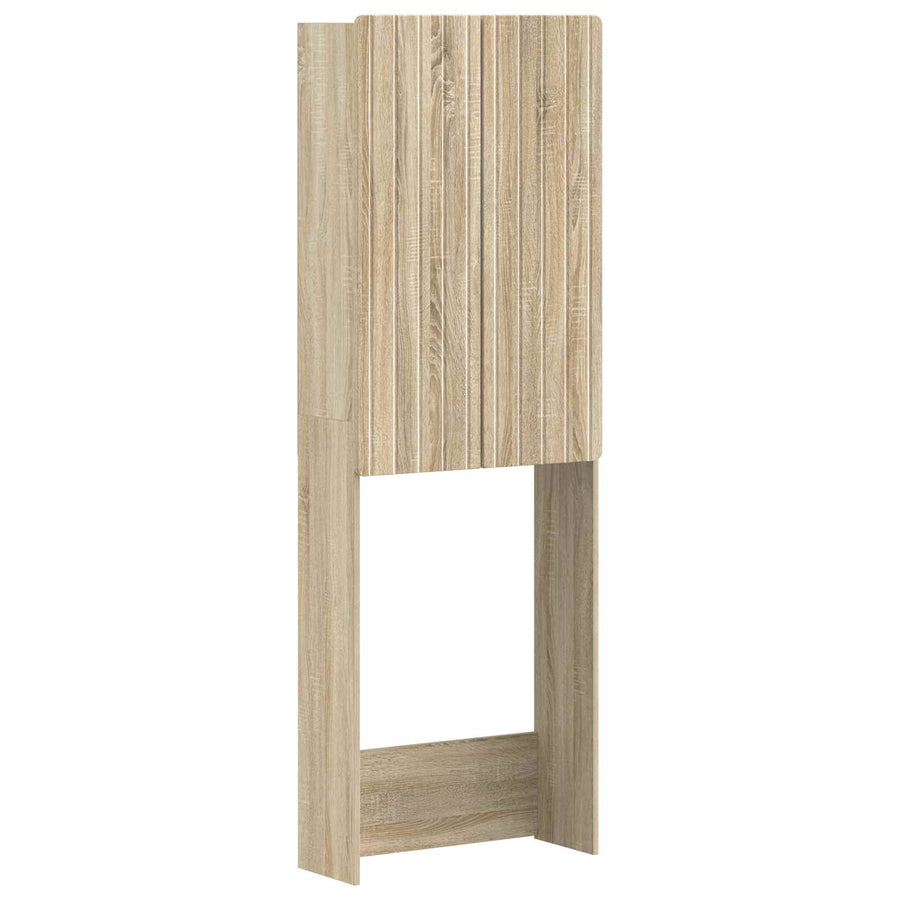 Toiletkast ZWOLLE Sonoma Eiken 66 x 25,5 x 190 cm Bewerkt hout
