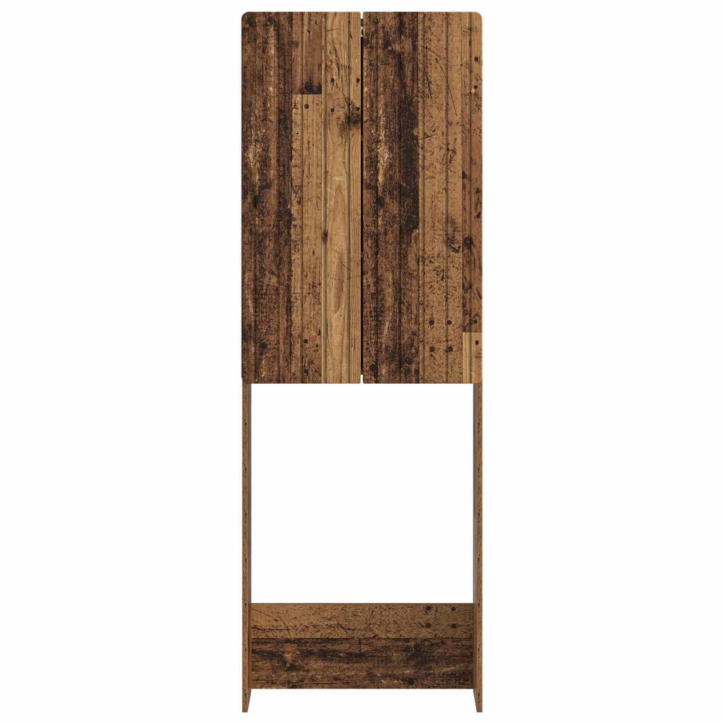 Toiletkast ZWOLLE Oud hout 66 x 25,5 x 190 cm Bewerkt hout