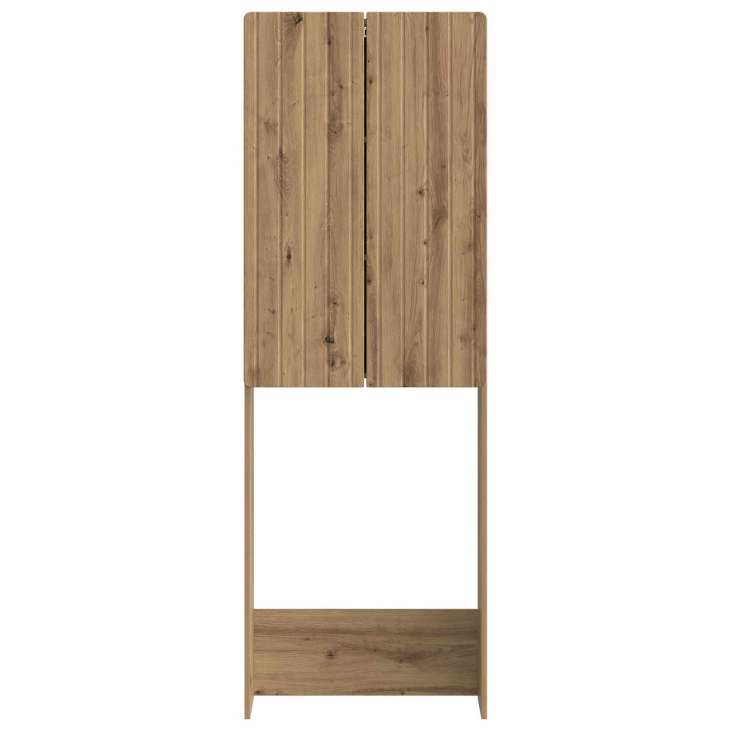 Toiletkast ZWOLLE Artisanaal eiken 66 x 25,5 x 190 cm