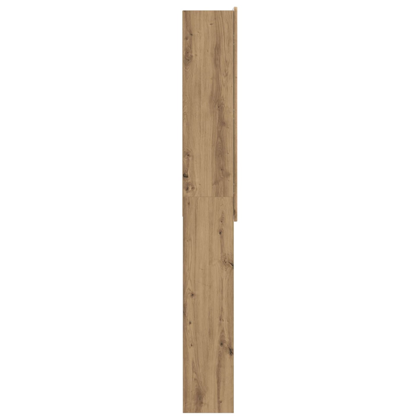 Toiletkast ZWOLLE Artisanaal eiken 66 x 25,5 x 190 cm