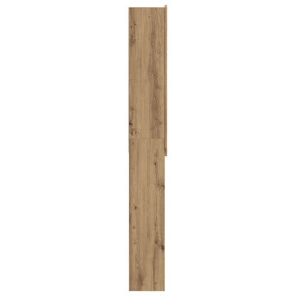 Toiletkast ZWOLLE Artisanaal eiken 66 x 25,5 x 190 cm
