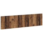 Hoofdbord wandmontage 200x50 cm oud hout