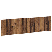 Hoofdbord wandmontage 200x50 cm oud hout