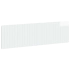 Hoofdeinde wandmontage 180x50 cm hoogglans wit bewerkt hout