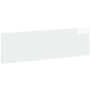 Hoofdeinde wandmontage 180x50 cm hoogglans wit bewerkt hout