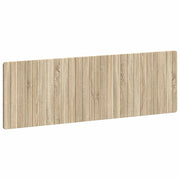 Hoofdbord 160 cm breed sonoma eiken bewerkt hout wandmontage