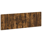 Hoofdeinde wandmontage 160x50 cm gerookt eiken
