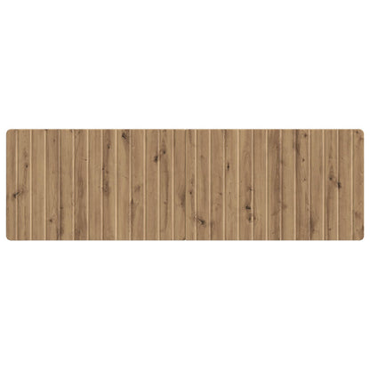 Wandgemonteerd Hoofdeinde ZWOLLE Artisanaal eiken Bewerkt hout