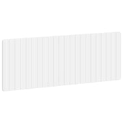 Hoofdbord 140x3x50 cm wit bewerkt hout muurmontage