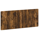 Hoofdeinde wandmontage 120x50 cm gerookt eiken