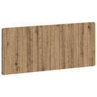 Hoofdbord 120x3x50 cm bewerkt hout artisanaal eiken