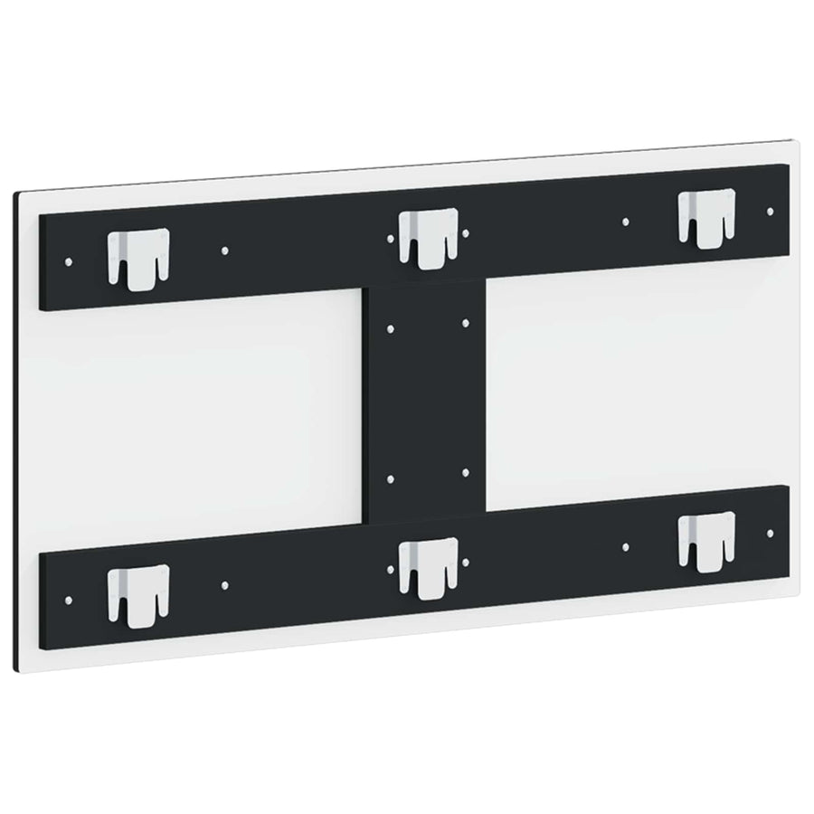 Wandgemonteerd Hoofdeinde ZWOLLE Zwart Bewerkt hout